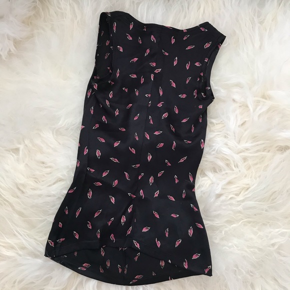 Yves Saint Laurent Silk Printed Top - Picture 5 of 5